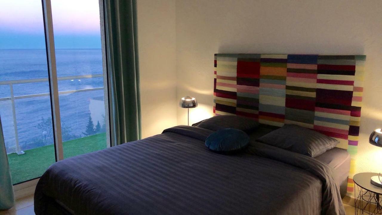 Vue Exceptionnelle Debut Cap Corse La Pier Noire Appartement San-Martino-di-Lota Buitenkant foto